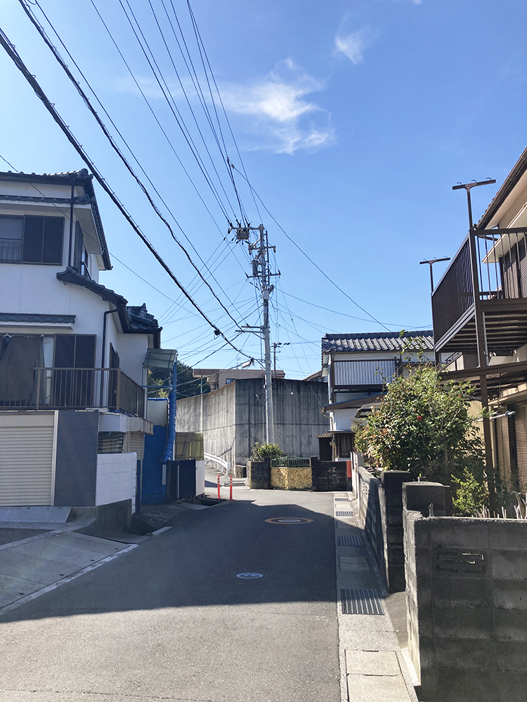 前面道路