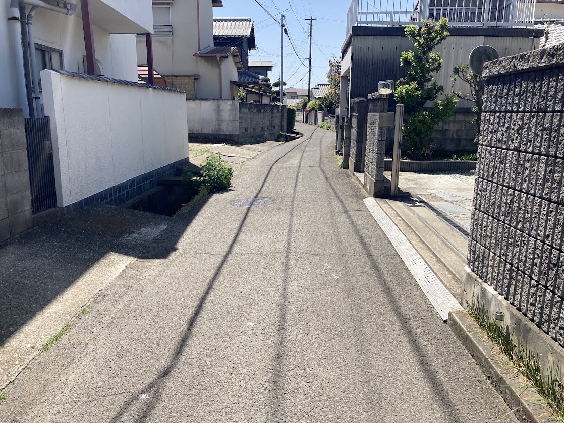 前面道路写真