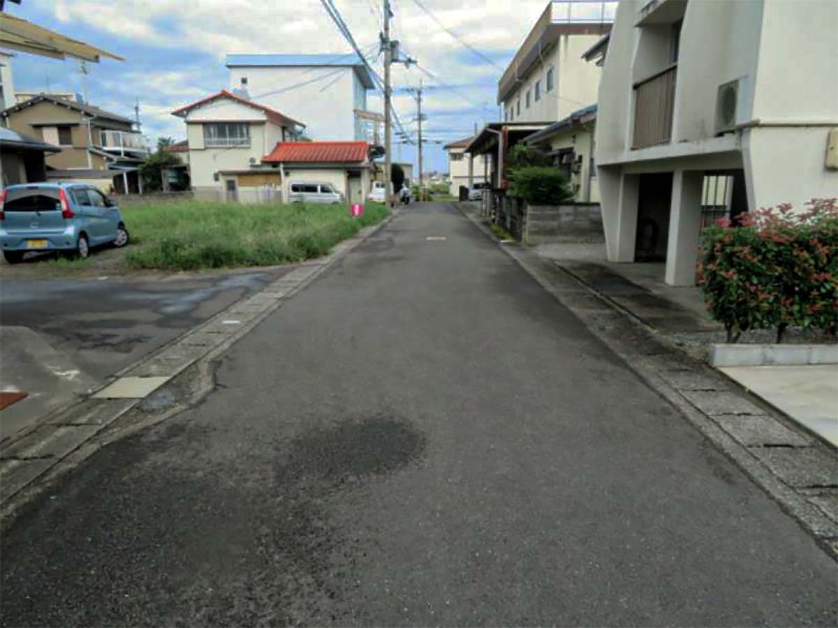 前面道路