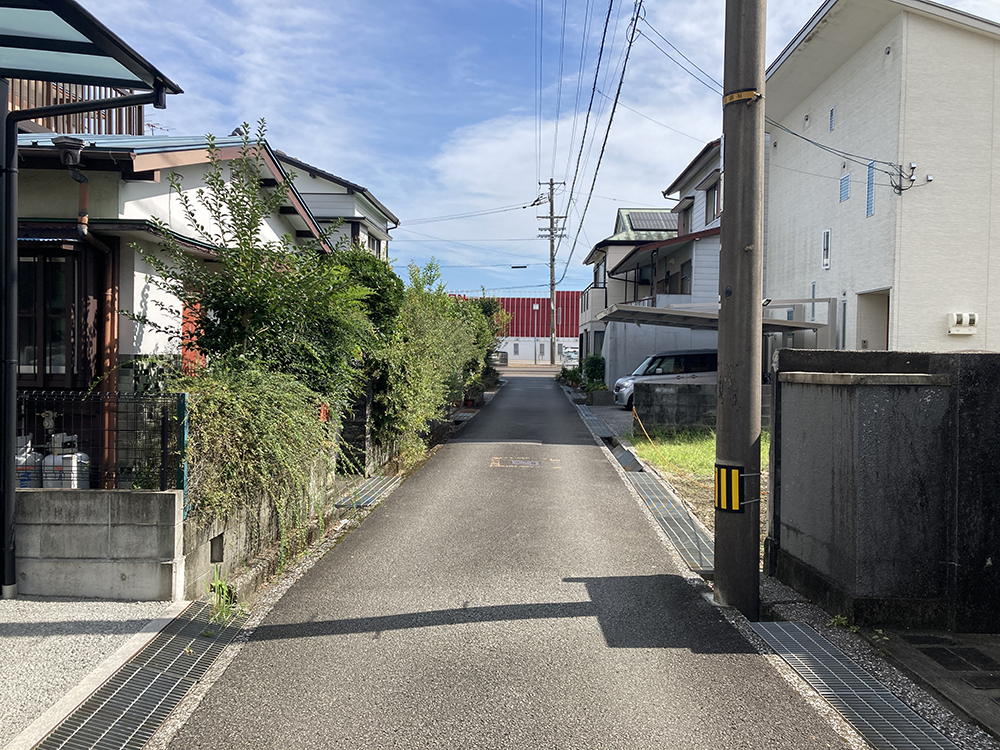 前面道路