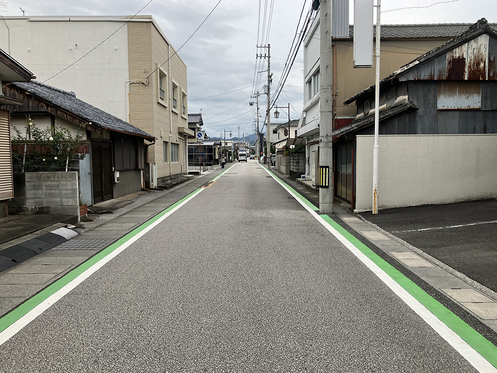 前面道路