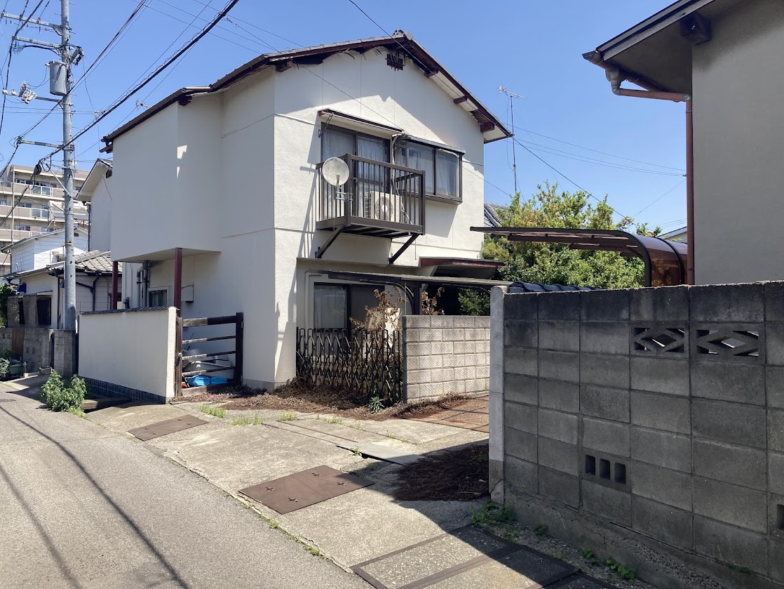 建物解体前現地写真