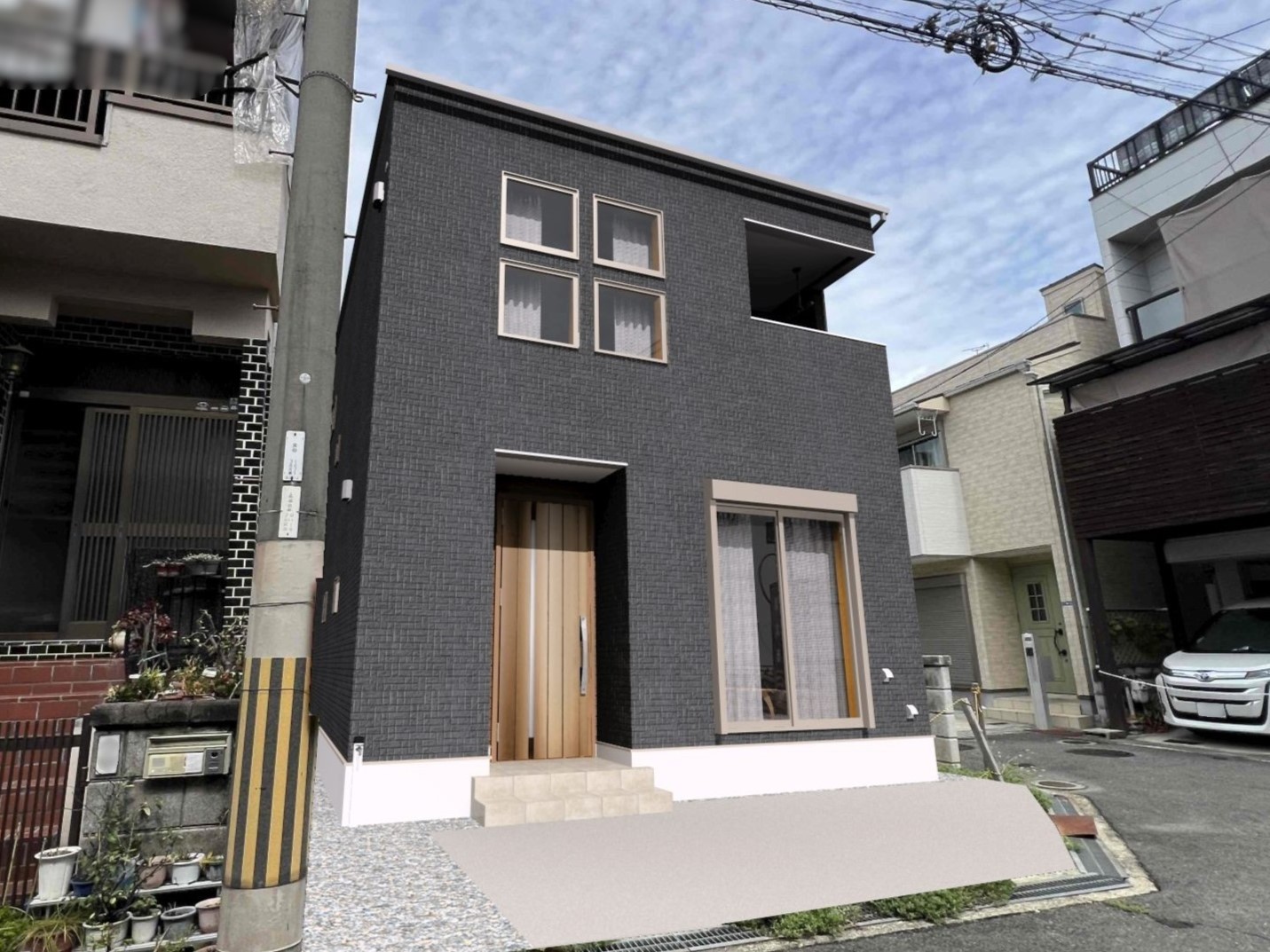 【頭金・ボーナス払い0円】寝屋川市高柳建売③【建築中物件限定！リビングエアコン特典付き】