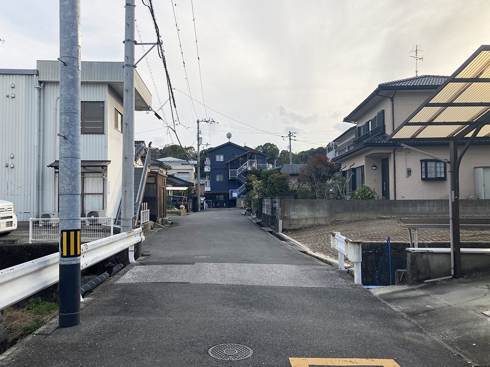 前面道路