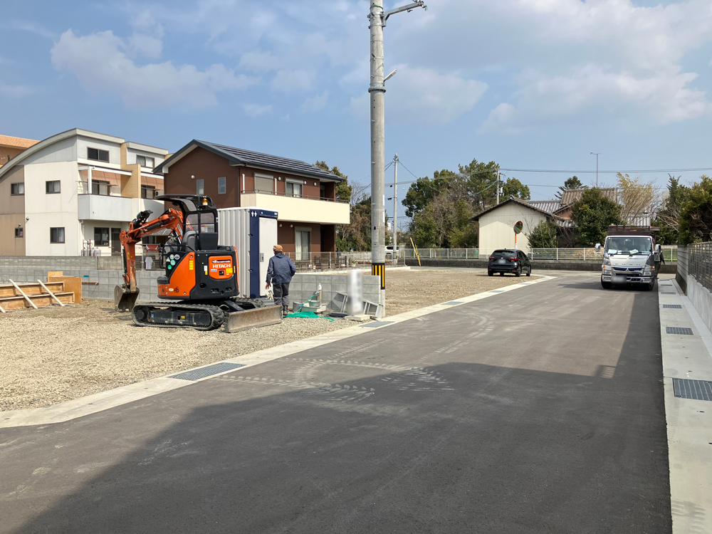 前面道路