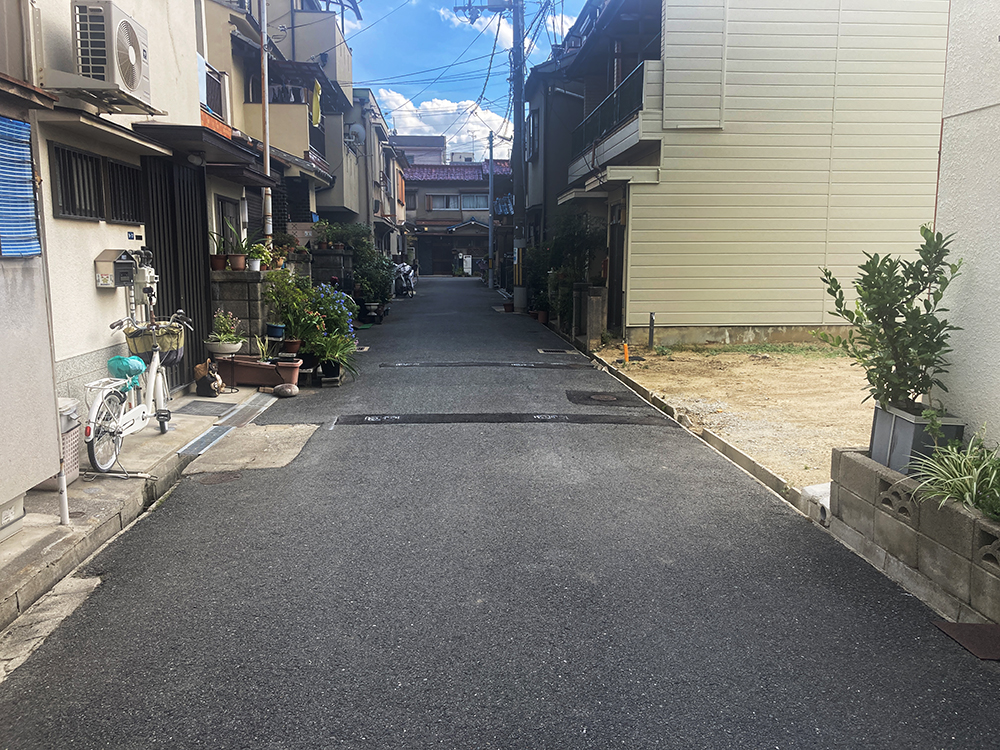 前面道路
