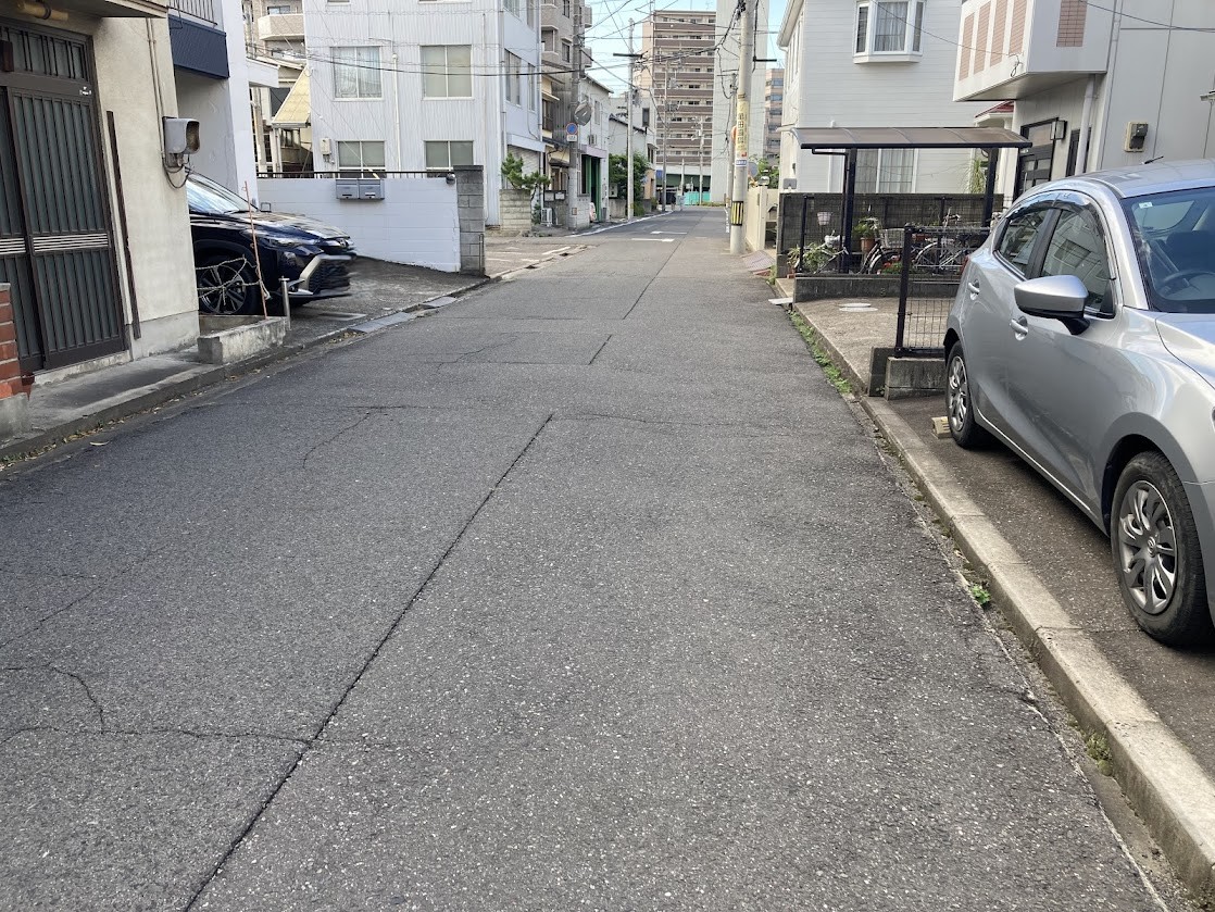 前面道路