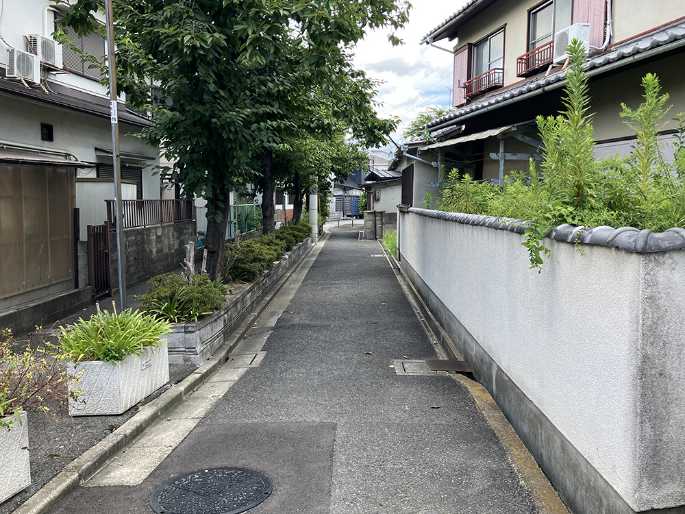 前面道路