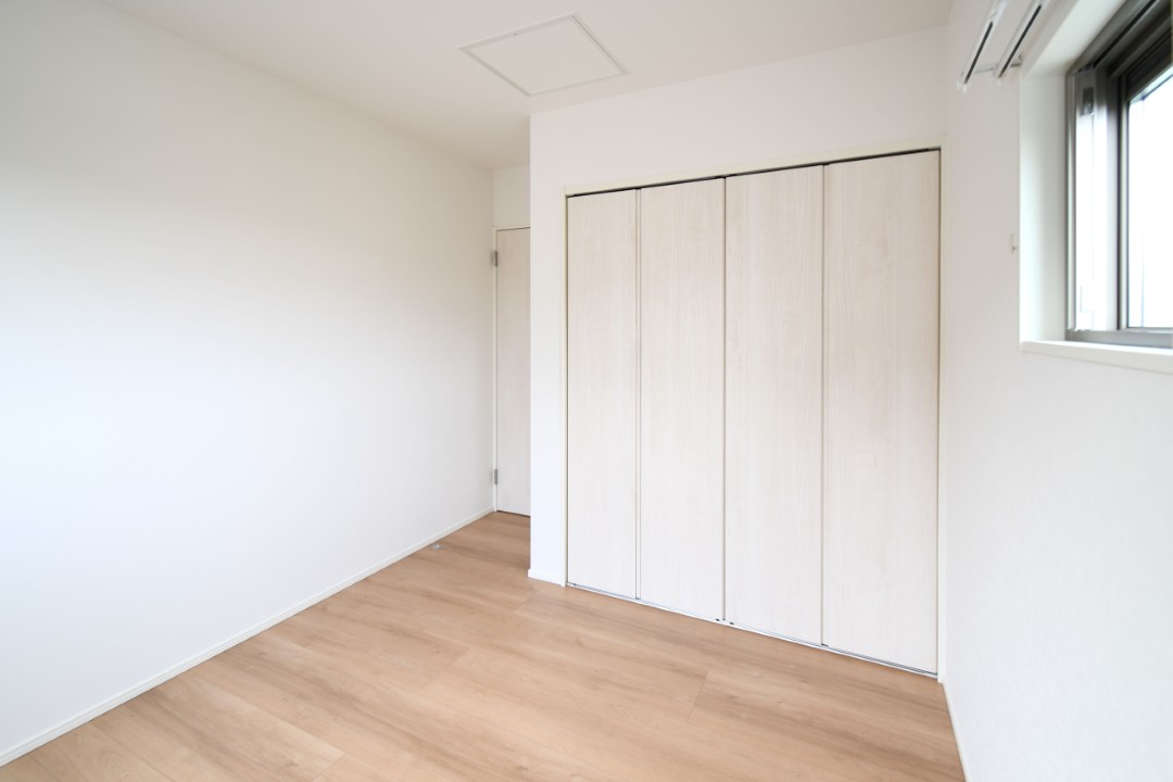 ２階は3室確保！子ども部屋もしっかり取れます。自分だけの空間が嬉しい♪