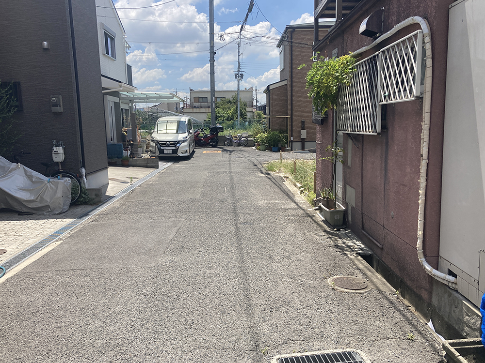前面道路