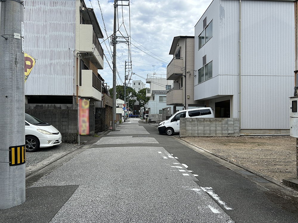 前面道路
