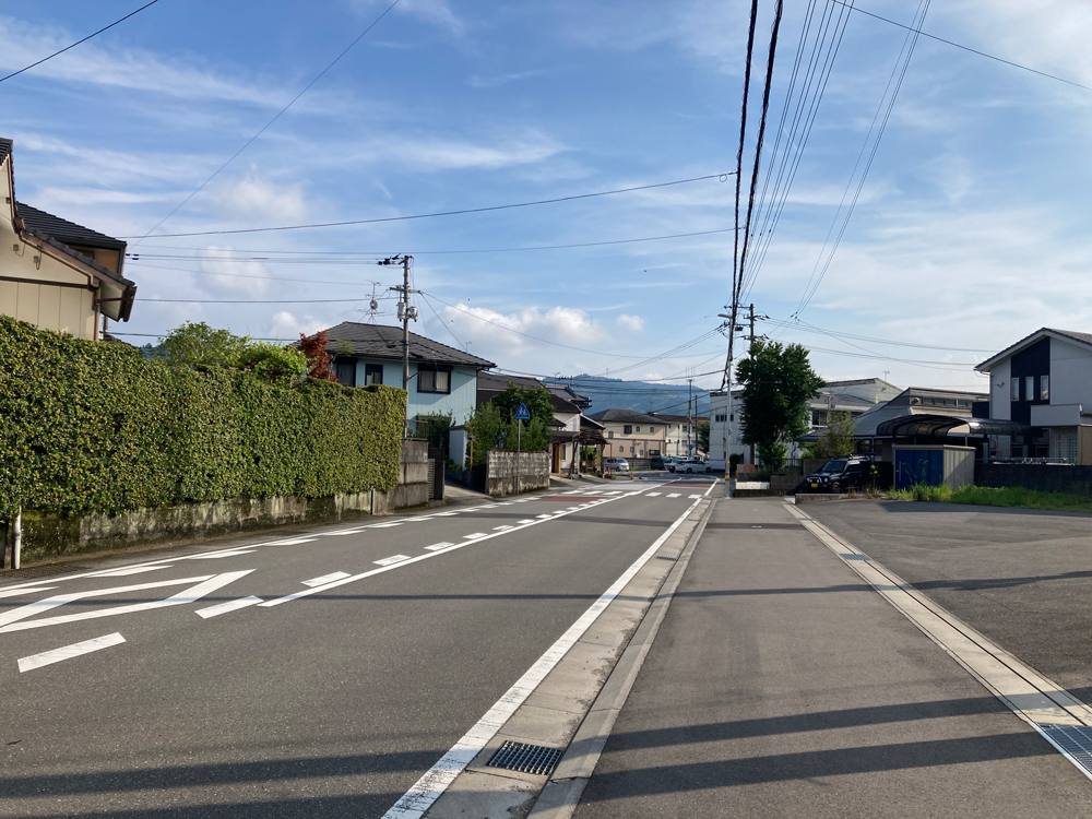 前面道路