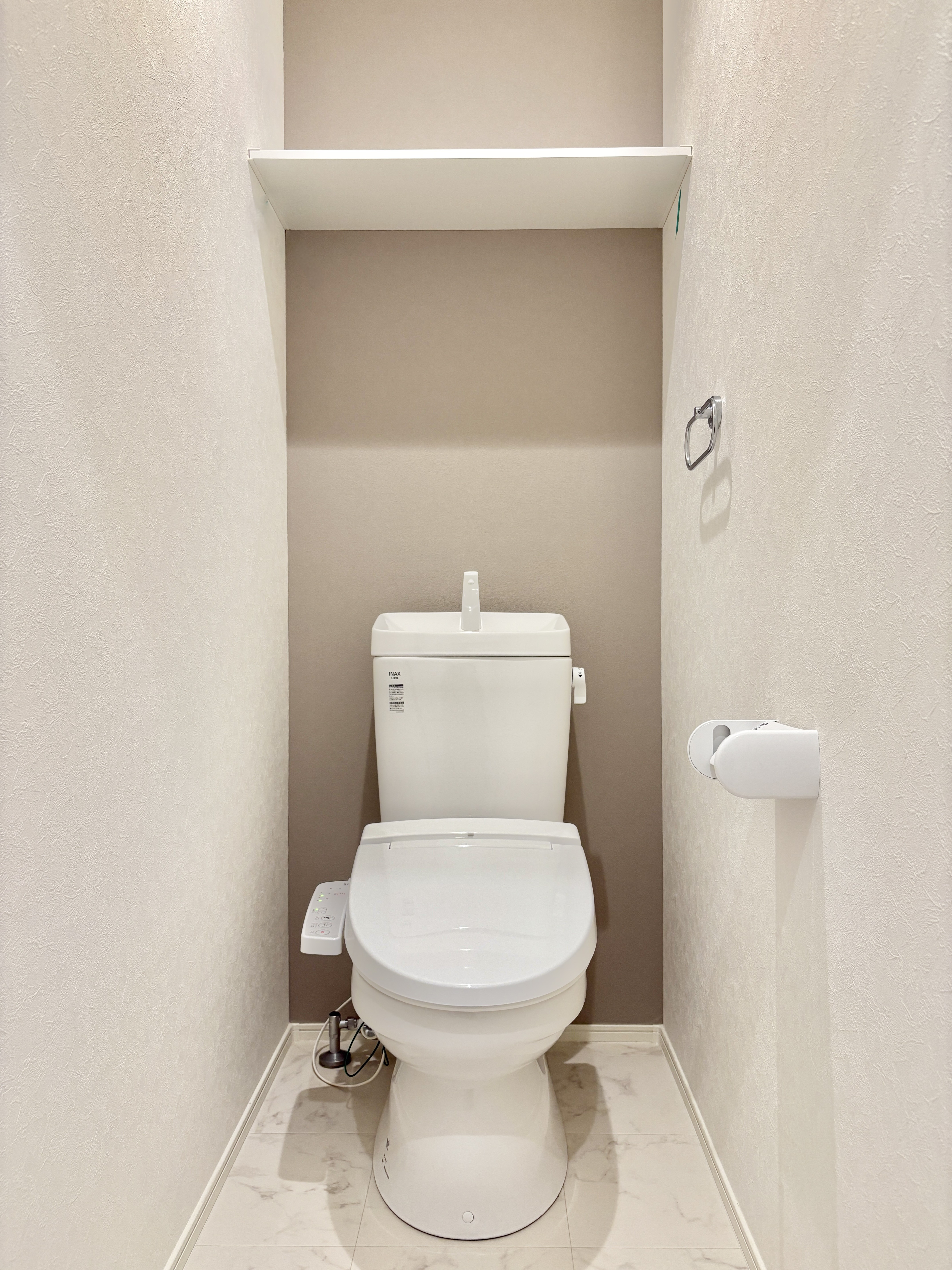 節水型のトイレです。