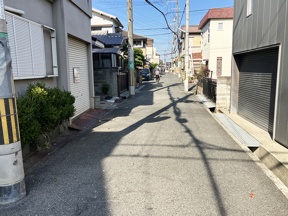 前面道路