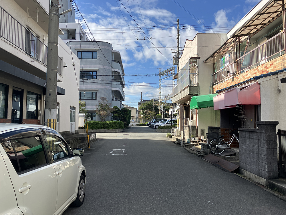 前面道路