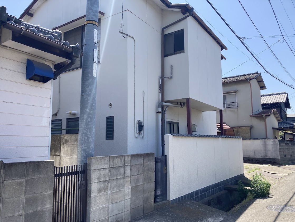 建物解体前現地写真