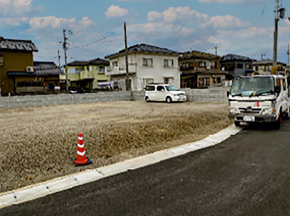 前面道路