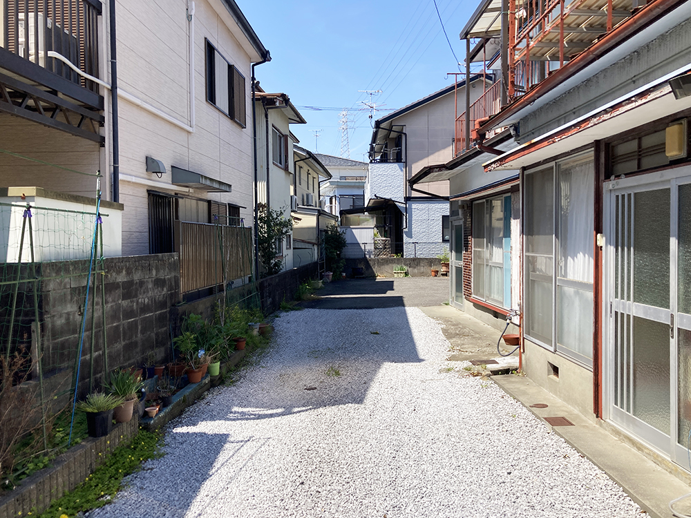 前面道路