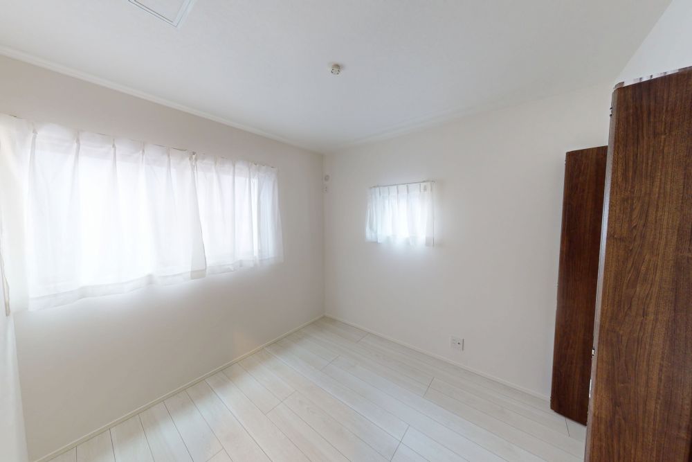 2階は3室確保！子ども部屋もしっかり取れます。 書斎にすることも出来、自分だけの空間を演出できます♪