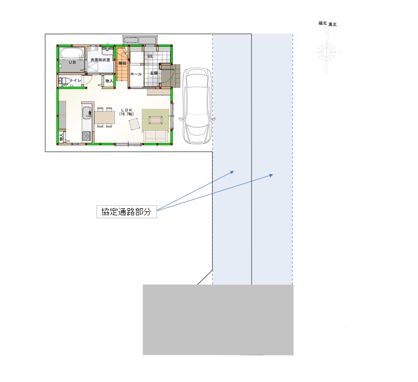 駐車スペースは１台になります。