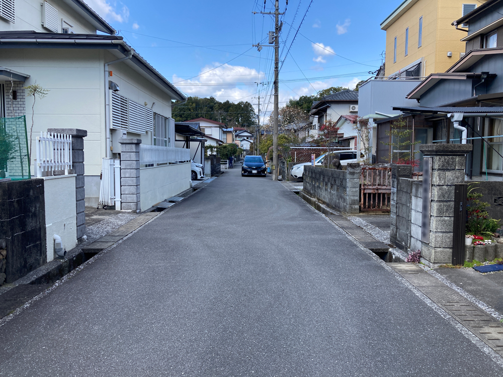 前面道路