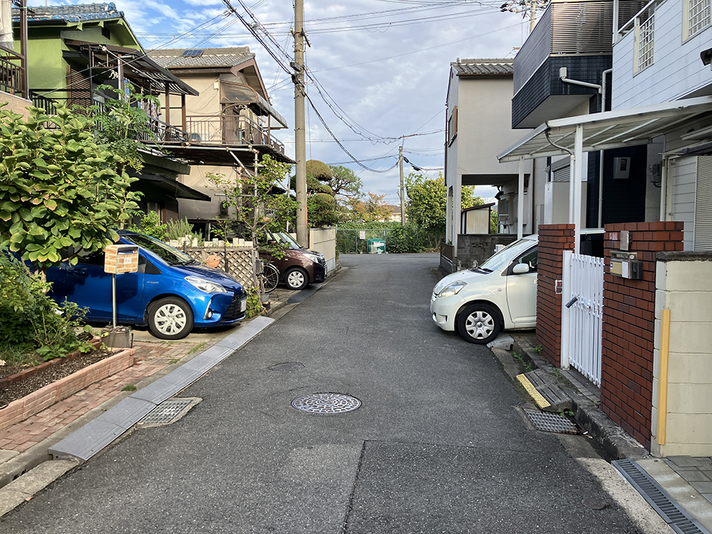 前面道路