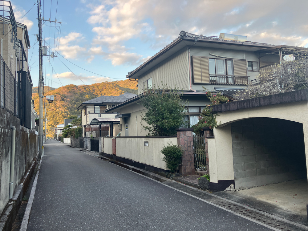 前面道路