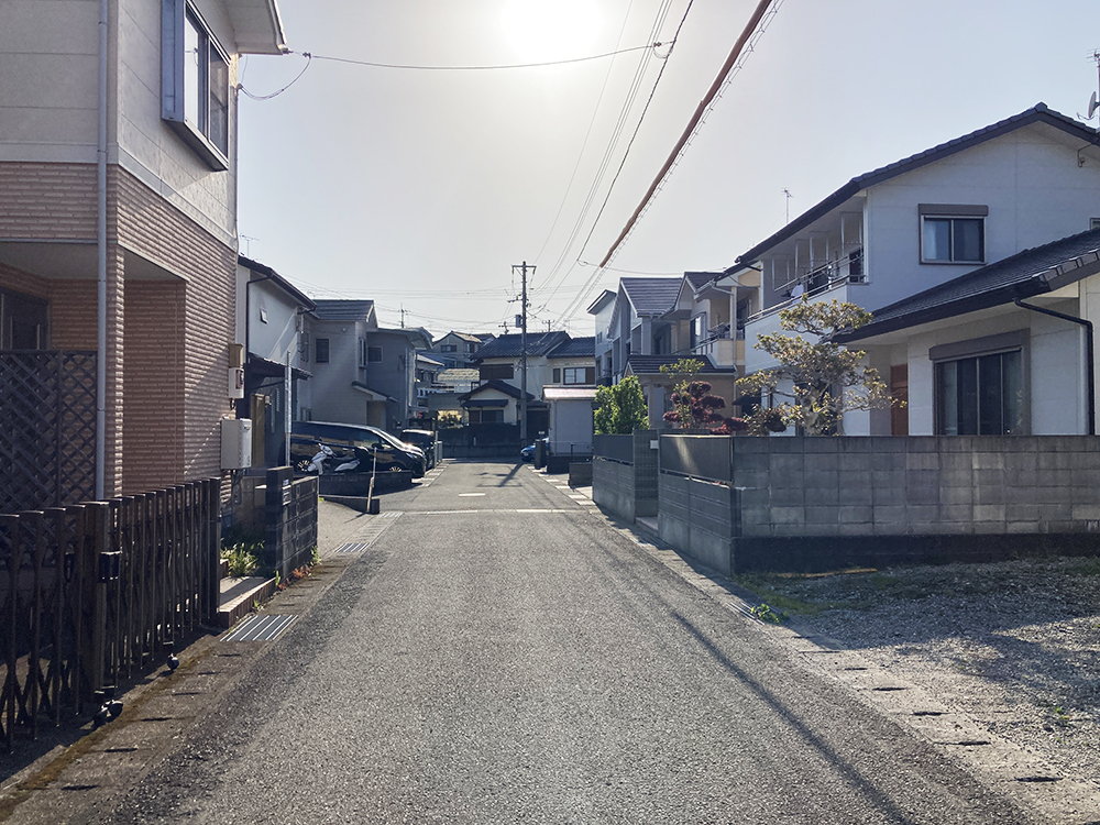 前面道路
