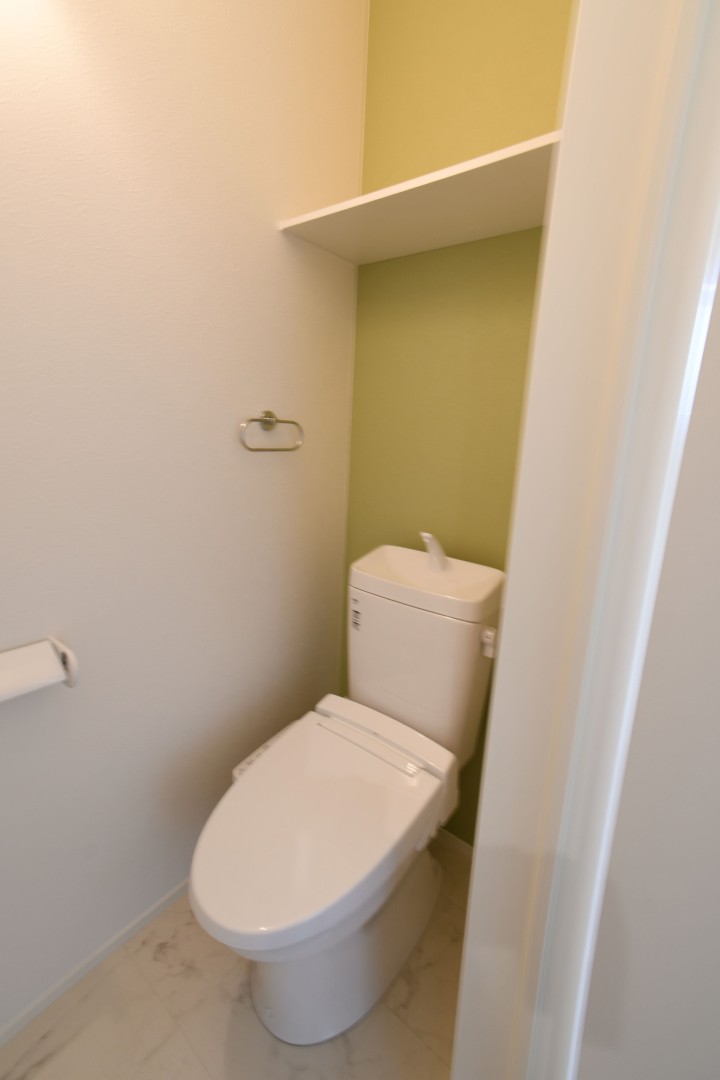 2階にもトイレを設置！夜間に１Fへ降りることもないのでお子様でも安心できます♪