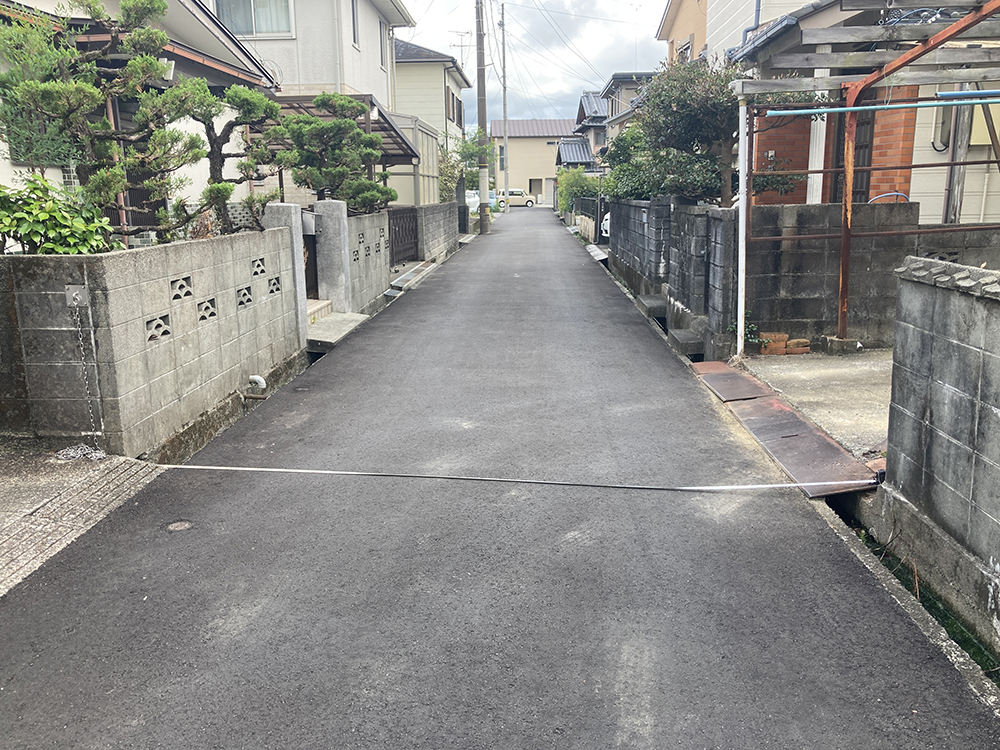 前面道路