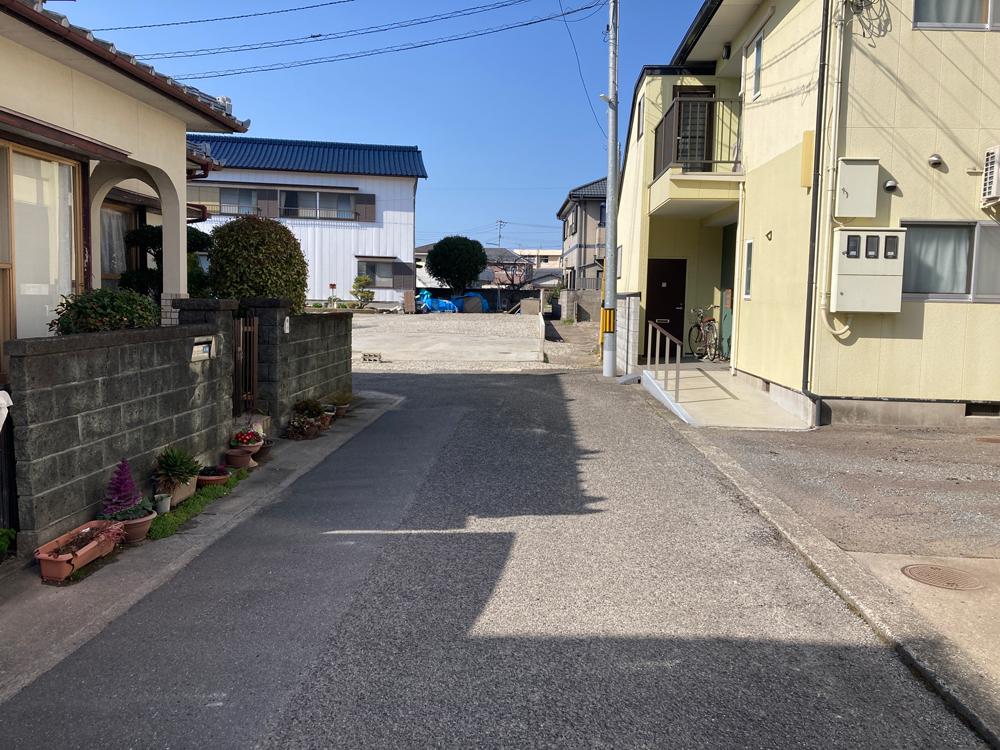 前面道路