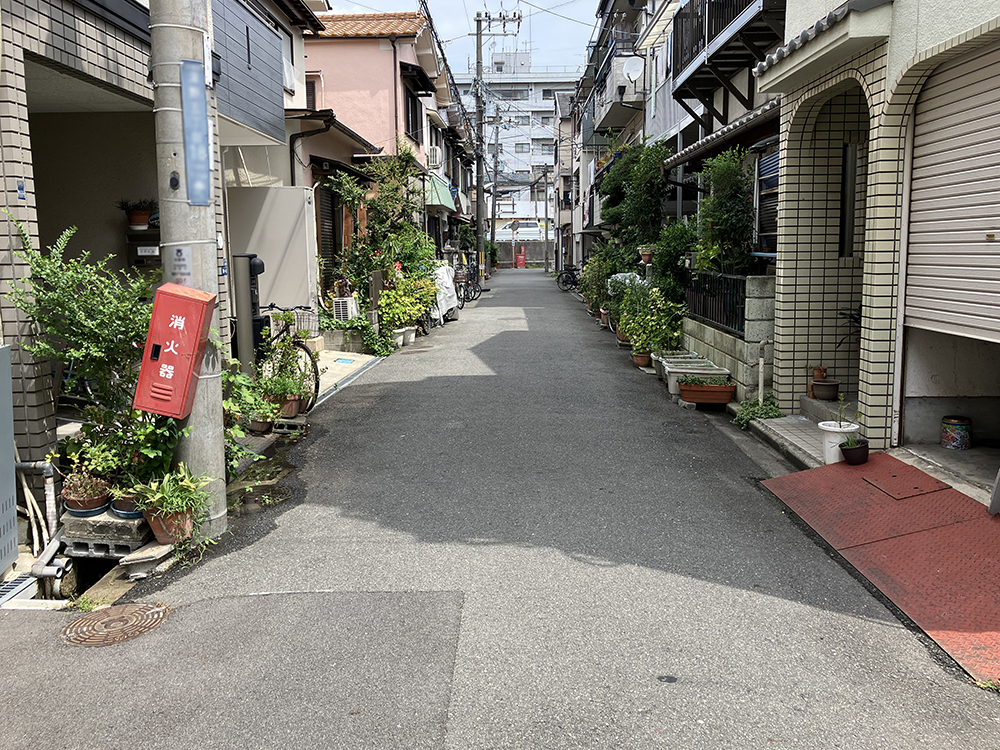 前面道路