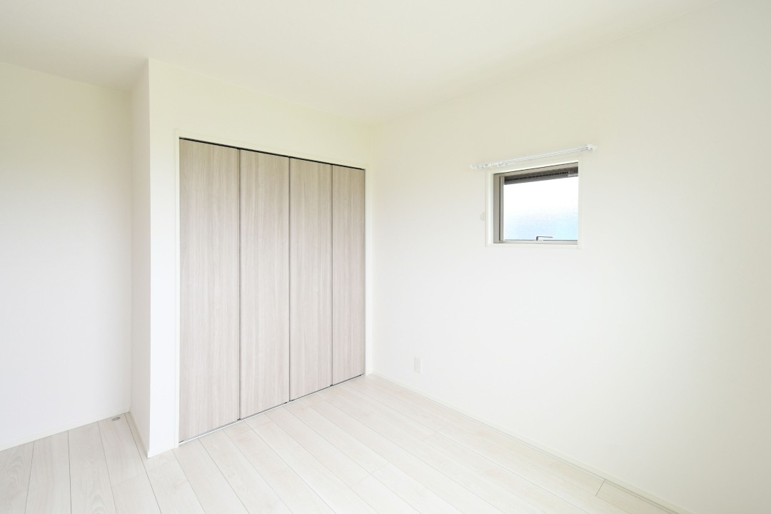 ２階は4室確保！子ども部屋もしっかり取れます。自分だけの空間が嬉しい♪※施工事例です。実物とは異なります。詳しくはお問い合わせください。