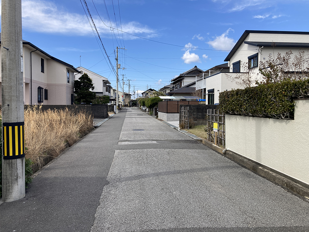 前面道路