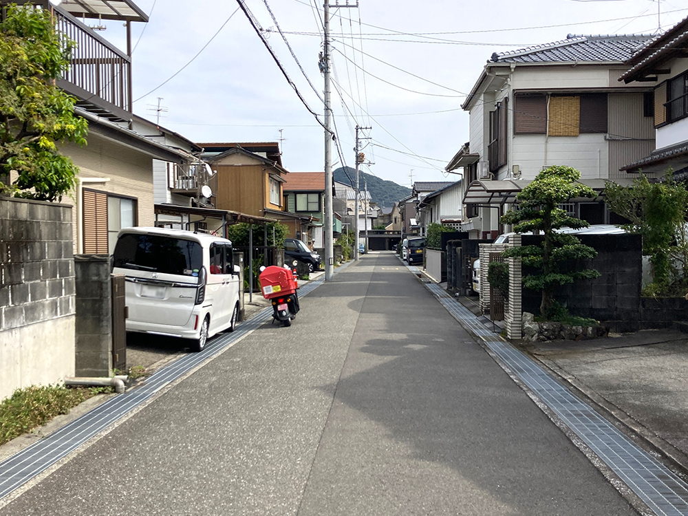 前面道路