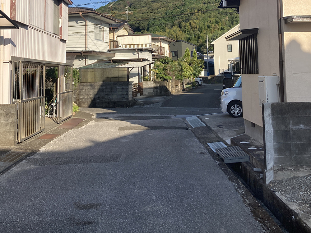 前面道路