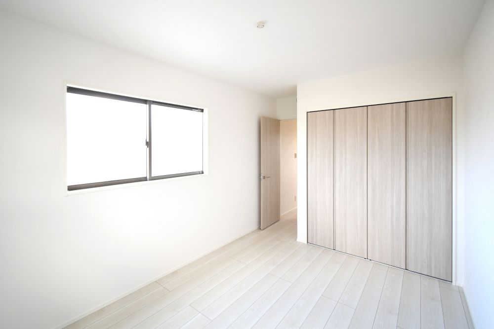 2階は3室確保！子ども部屋もしっかり取れます。 書斎にすることも出来、自分だけの空間を演出できます♪