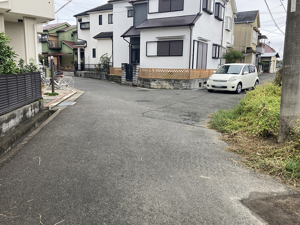 前面道路