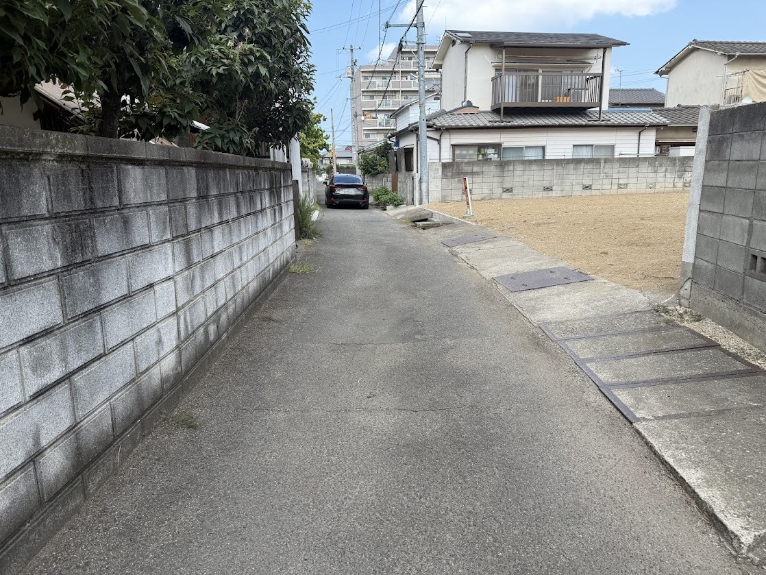 前面道路写真【撮影月：2025年8月】