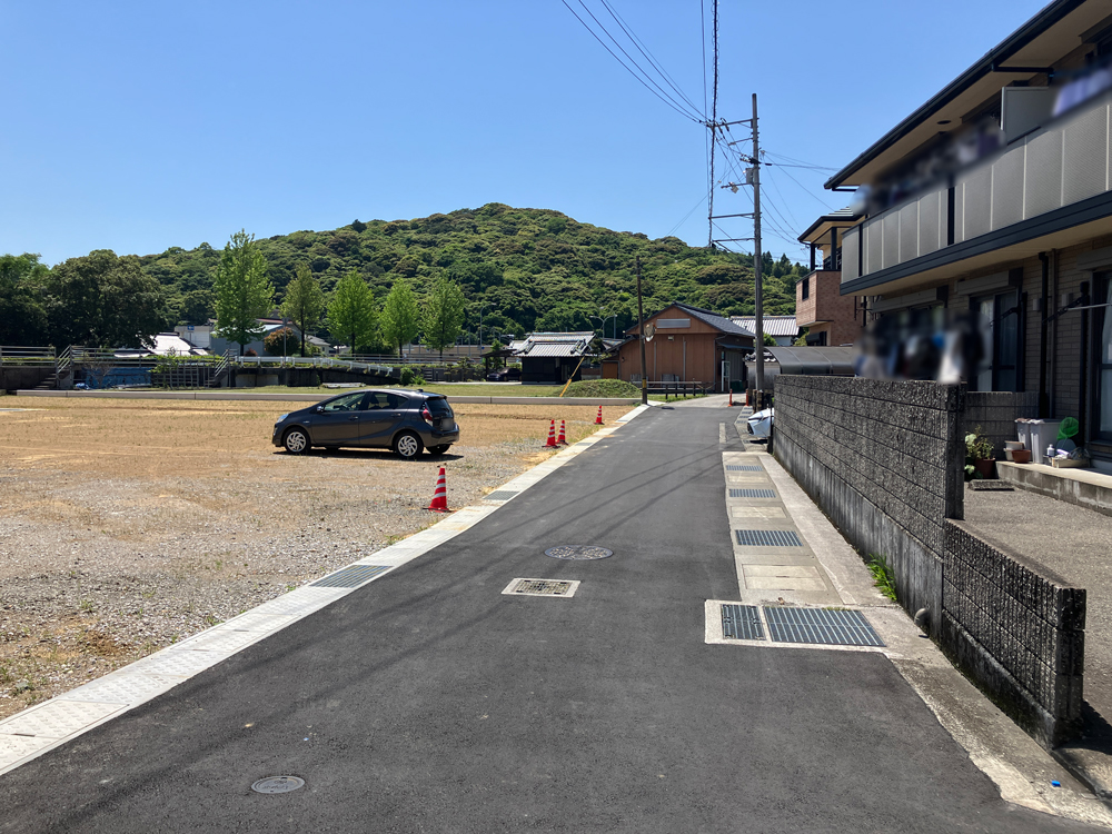 前面道路