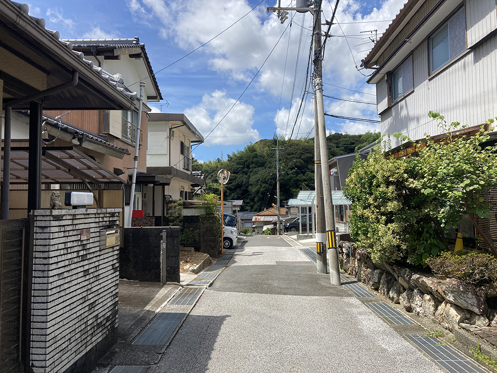 前面道路