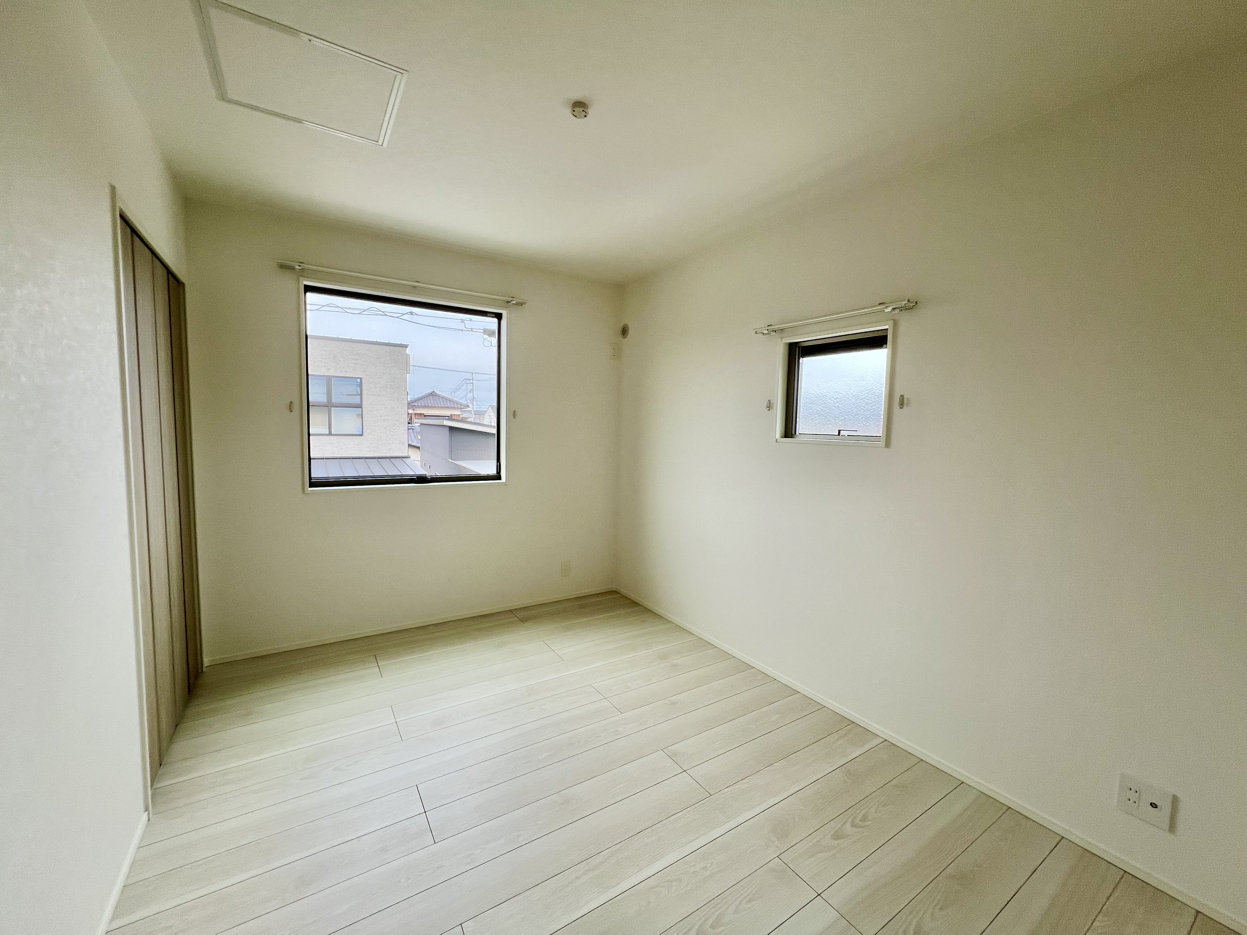 2階は3室確保！子ども部屋もしっかり取れます。自分だけの空間が嬉しい♪