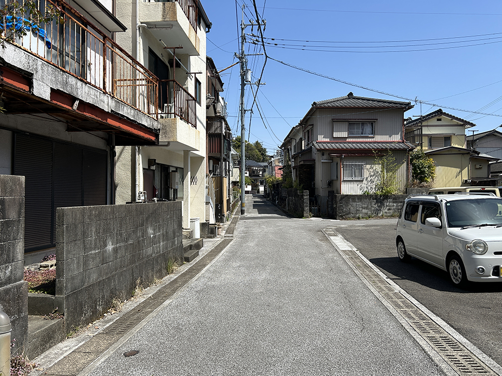 前面道路