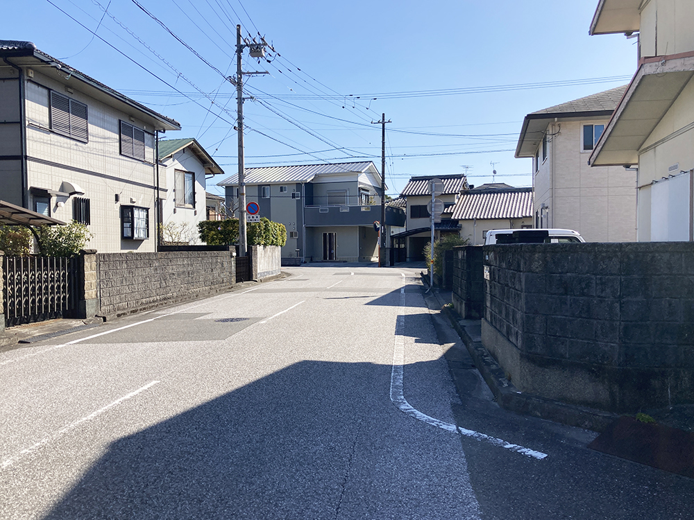 前面道路