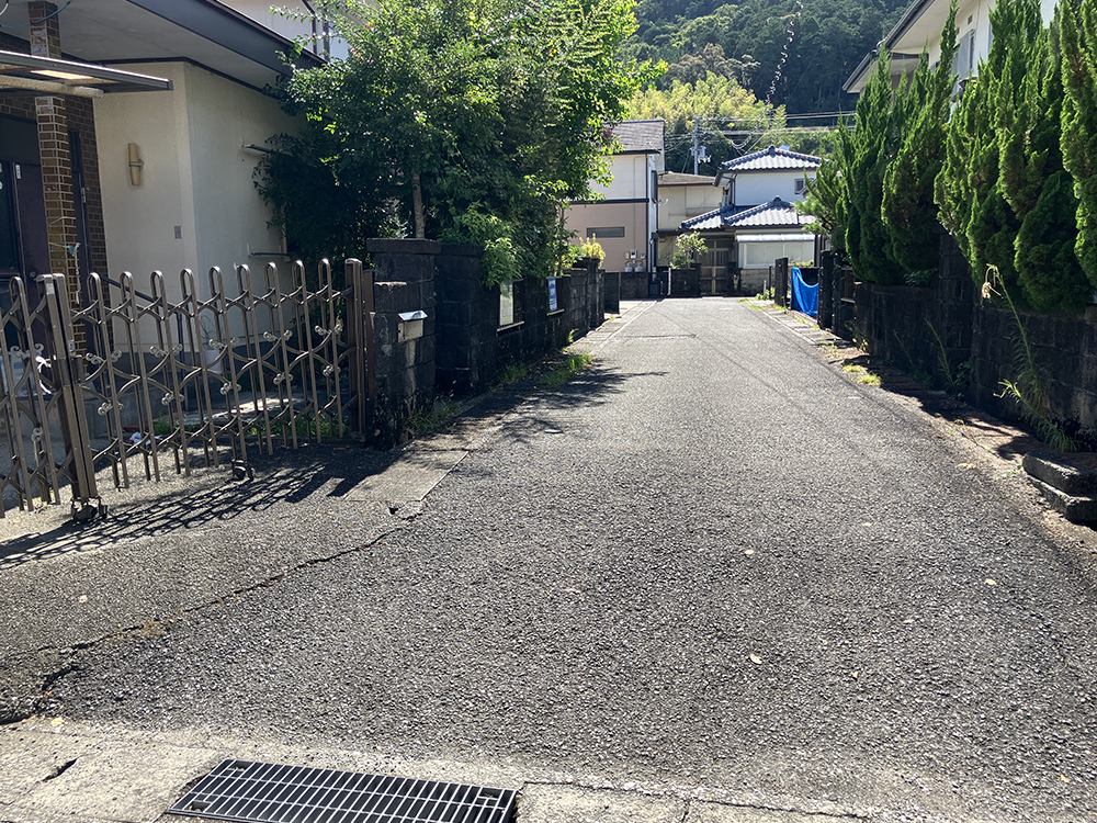 前面道路