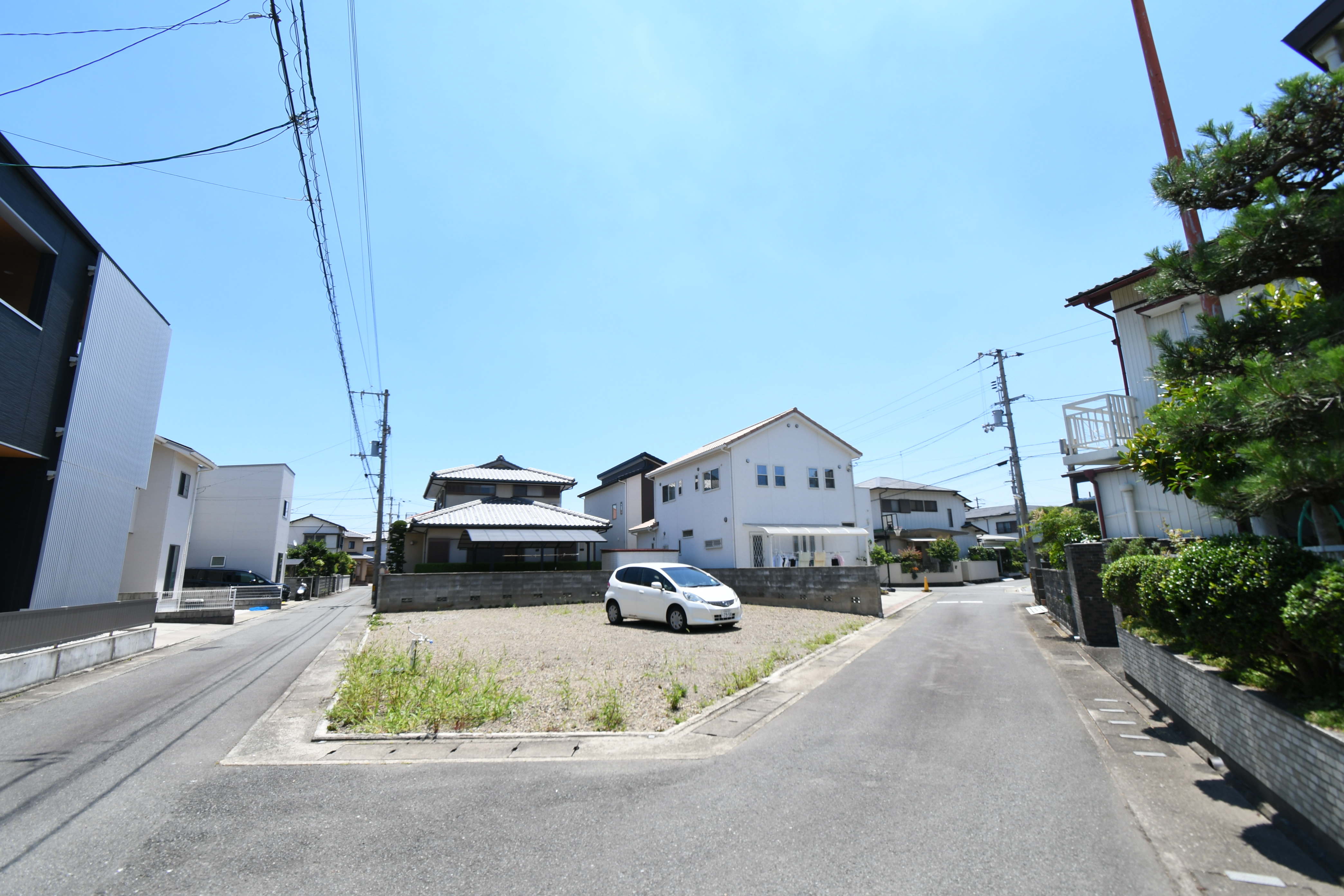 前面道路