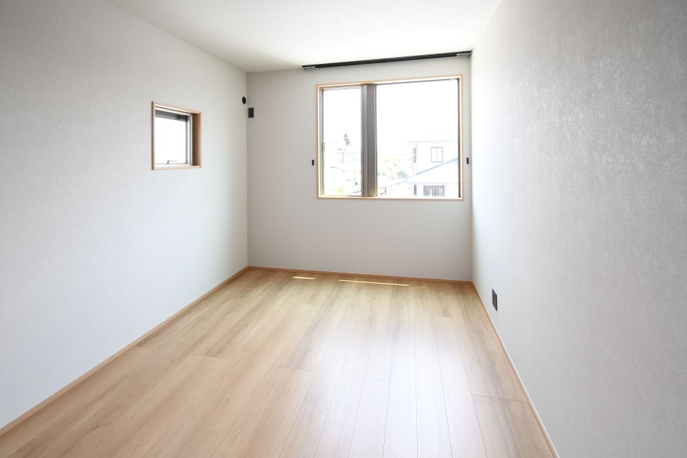 ２階は3室確保！子ども部屋もしっかり取れます。自分だけの空間が嬉しい♪※施工事例です。実物とは異なります。詳しくはお問い合わせください。