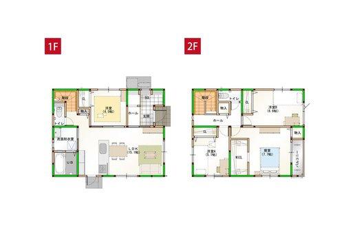 1階リビング横に4.5帖の洋室がある4LDKです！標準仕様よりワンランク上のプレミアム仕様です。※画像はイメージです。