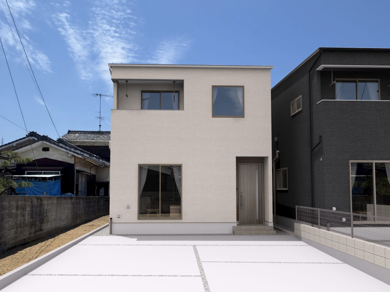 【夏の冷房代】松山市別府町建売③【光熱費は、太陽が払ってほしい】新築　4LDK ☆味生小学校　徒歩4分☆