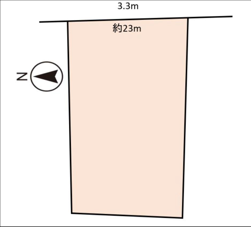 かほく市長柄町　350万